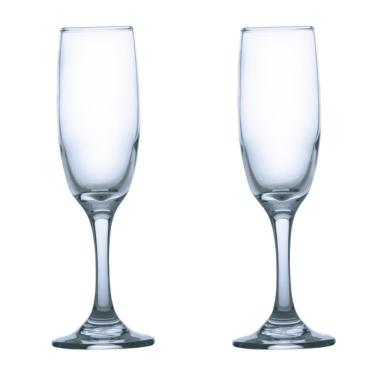 Imagem de Jogo de Taças Rioja Champagne 177ml de Vidro Luxo - 2Un