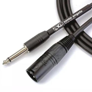 Imagem de Cabo Microfone P10 x XLR Santo Angelo NINJANM 4,5 m 