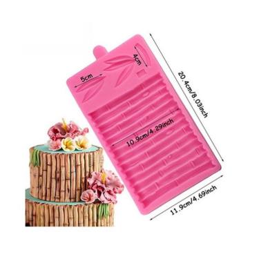 Imagem de Molde De Silicone Bambu, Urso, Panda