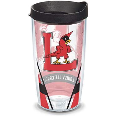Imagem de Tervis Copo isolado de parede dupla University of Louisville Cardinals Feito nos EUA, 473 ml, Vault