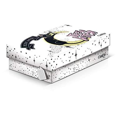 Imagem de Polibras 189584, Caixa Organizadora Decorada, Capricho Witch Cat Small, Multicor