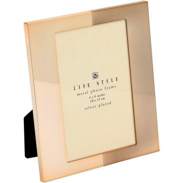 Imagem de HOME&CO DUETTO PORTA-RETRATOS 10X15 17x15x2cm METAL DOURADO