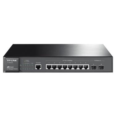 Imagem de Switch Gerenciável L2 GB + 2SFP 8 Portas Jetstream Tl-SG3210 - TP-Link