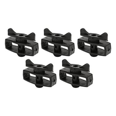 Imagem de 50 pe?as tensor de cerca el¨¦trica em linha tensor de fio de cerca el¨¦trica tensor port¨¢til de fita tensor de jardim cerca eletr?nica tensor de fio de liga(Black),Esticador de arame cerca el¡§|tri,