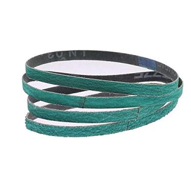 Imagem de 4 peças de lixa de moagem de faca 330 * 10mm/457 * 13mm/520 * 20mm peças de moedor de cinto de zircônia, p120,520x20mm