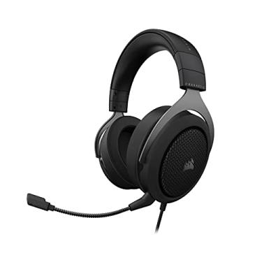 Imagem de CORSAIR Fone de ouvido estéreo HS60 HAPTIC para jogos com baixo háptico, carbono
