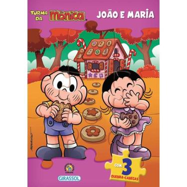 Imagem de Turma Da Monica Livro Quebra-Cabeca - Joao E Maria