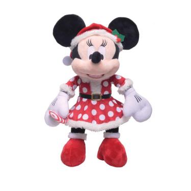 Imagem de Pelúcia Disney Minnie Roupa Poá 42x34x17cm 1026131