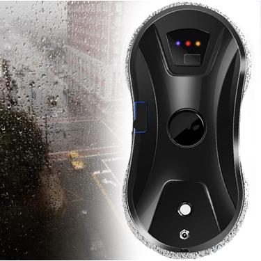 Imagem de Robô Limpeza Janelas, 5600 Pa De Ajuste De Potência De Sucção Robô De Janela, Robô De Limpeza De Vidro, Vácuo Automático Janela, Anti-queda, Para Vidro, Azulejos, Espelhos,Black