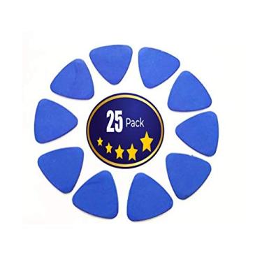 Imagem de Deal Maniac 25 peças de ferramenta de abertura de plástico triangular universal para iPhone, Galaxy, Pixel Mobile Phone Laptop Tela LCD Desmontagem Azul Guitarra Palhetas