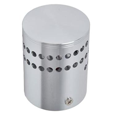 Imagem de Lâmpada de Teto LED Em Espiral de Alumínio Com Orifício Em Espiral Lâmpada de Parede LED Com Orifício Em Espiral de Alumínio Resistência Ao Calor 3 W Lâmpada Espiral Regulável 90-100LM AC85-265V (Luz branca positiva)