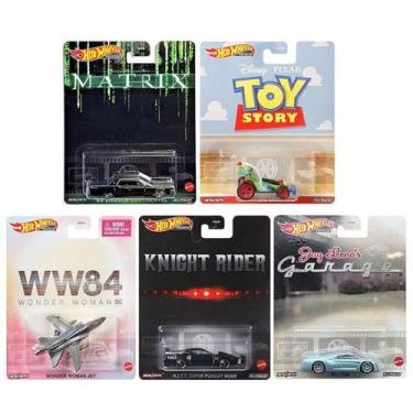 Imagem de Hot Wheels - Set 5 Miniaturas - Retro Entreterimento - Dmc55-946M