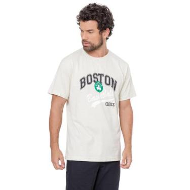 Imagem de Camiseta Nba Vintage Team Boston Celtics Amendoa
