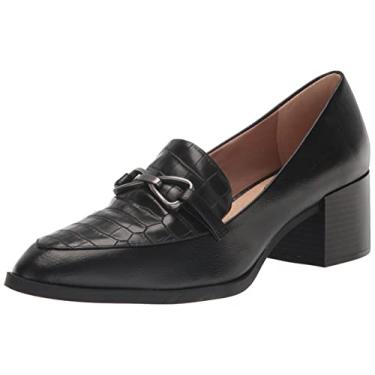 Imagem de Lifestride Mocassim feminino Devyn 2 Block Heel, Preto, 6 Wide