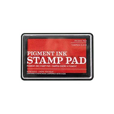 Imagem de Carimbo de tinta Craft – Tinta solúvel em água – 7 – Artesanato faça você mesmo – Paracord West Coast (VERMELHO VERDADEIRO)