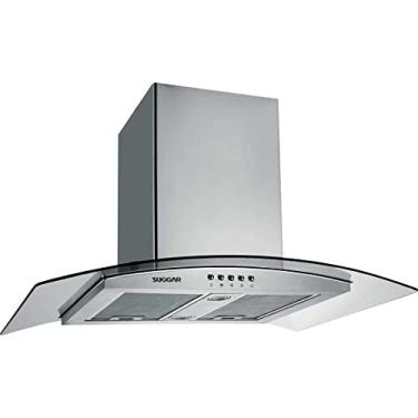 Imagem de Coifa Ilha Jade 90 Cm Inox 220V Suggar - SUGGAR - TP0592IX