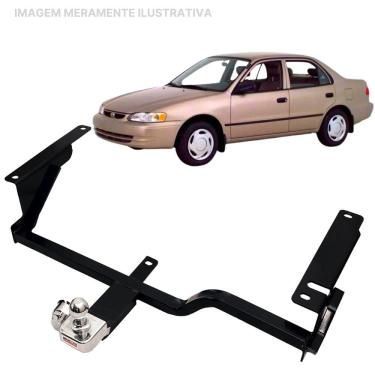 Imagem de Engate Reboque Rabicho Fixo Corolla 1998 a 2002 450Kg