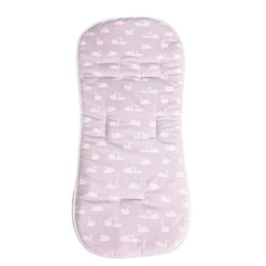 Imagem de Biramar Baby Capa Para Carrinho De Bebê Cisne Rosa Rosa