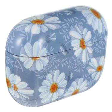Imagem de HEMOTON 2 Unidades caso de fone de ouvido Capa de proteção para fones de ouvido Capa protetora para fones de ouvido casca dura Concha bolsas sacos de armazenamento margarida