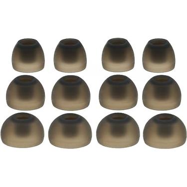 Imagem de 12 peças (TRS-B) 4S / 4M / 4L Conjunto de adaptadores de ouvido de substituição para fones de ouvido Sennheiser IE Series, CX Series, CXC Series, CXL Series, OCX Series e MM Series em fones de ouvido/fones de ouvido