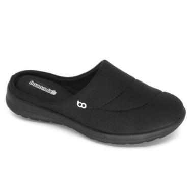 Imagem de Tênis Mule Feminino Boa Onda Fit Fresh Preto