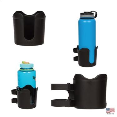 Imagem de ROBOCUP Plus, Acessório de extensão XL para extensão de copo, maior capacidade de bebida de 3,75" / 95 mm, para Nalgene, HydroFlask, Yeti, Camelbak, Canecas, copos de vinho, copos (inclui 1), Preto