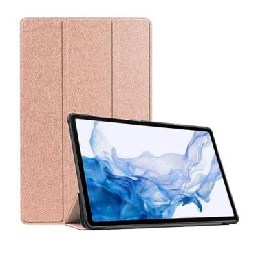 Imagem de Capa Case Smart Para Galaxy Tab S8+ (Tela 12.4") - C7 COMPANY (Nude)
