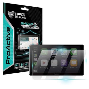Imagem de IPG Protetor de tela ProActive para PIONEER DMH-WC6600NEX, DMH-WT7600NEX 9 polegadas, rigidez 9H, vidro suave, ultra responsivo, alta nitidez, antiarranhões e à prova de choque para DMH-WC6600NEX