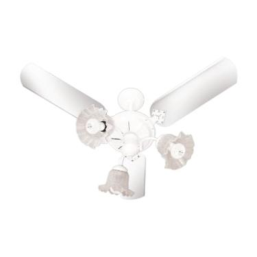 Imagem de Venti-Delta New Beta Ventilador de Teto 3 Velocidades com Luminária 220v Branco