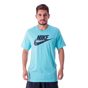 Imagem de Camiseta Nike Sportswear Azul-Claro + Preto BV0622-497 (M)