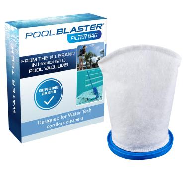 Imagem de POOL BLASTER Bolsa de filtro de substituição genuína Xtreme multicamadas para aspirador de piscina Catfish Ultra, iVac 250, iVAC C2, Max, Volt e FX-4 da Water Tech