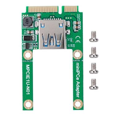 Imagem de Placa Conversora Mini MSATA para USB, Adaptador de Expansão Mini PCI E USB 2.0 MPCI E para Economia de Laptop, Suporte para Mini Slot de Tamanho Completo E Meio Tamanho