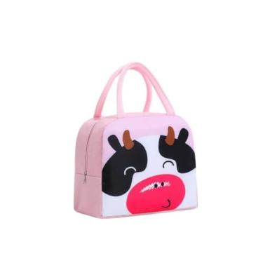 Imagem de Bolsa Lancheira Térmica Infantil 5,6 litros Quente e Frio VAQUINHA
