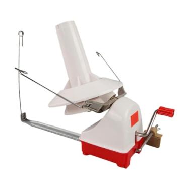 Imagem de Vaveren Enrolador de fios de lã, dispensador de fios, faça você mesmo, multiuso doméstico, com alça, máquina de enrolar lã para tricô, agulha, fio de meada de