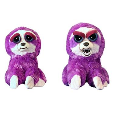 Imagem de Feisty Pets Plush Purple Sloth-Lightningbolt Lucy