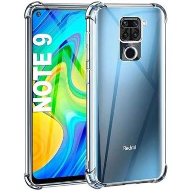 Imagem de Capinha Protetora Transparente Para Xiaomi Redmi Note 9 Anti Impacto -