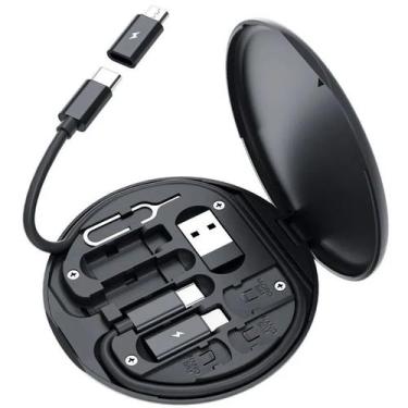 Imagem de Conjunto de Cabo de Carregamento Rápido 65W com Adaptador Micro USB - 