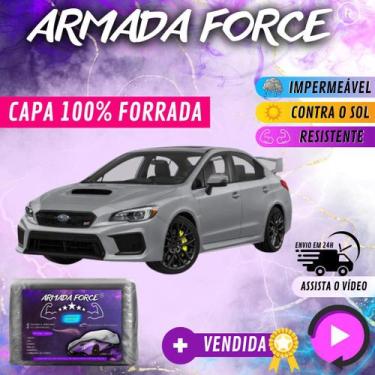 Imagem de Capa Cobrir Carro SUABRU WRX 100% Forrada Armada Force 100% Impermeáve