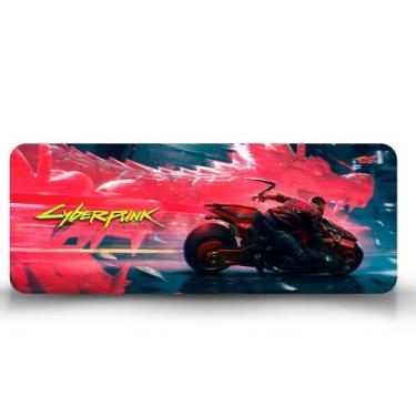 Imagem de Mouse Pad Gamer Cyberpunk 2077 Moto - Império da Impressão, 60cm x 35c