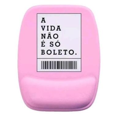 Imagem de Mousepad com apoio - A Vida Não é Só Boleto - JDM