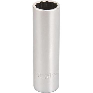 Imagem de Soquete estriado enc 1/2" 10mm longo vanád. Vonder