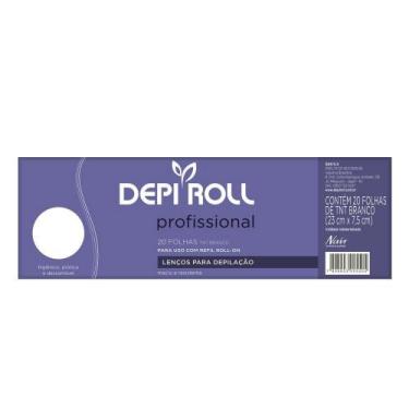 Imagem de Lenço Depilatório Depi Roll Branco 20 Unidades
