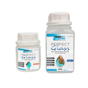 Imagem de Hobby Art Perfect Glass Baixa Espessura - Componente A 200gr e B 100gr