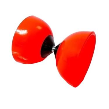 Imagem de Diabolo Yoyo Profissional Com Par de Baqueta Ar Livre (Vermelho)