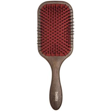 Imagem de Escova Belliz Raquete Woodgrain, Raquete Woodgrain