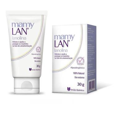 Imagem de Pomada Mamylan Lanolina 30g - União Química - União Quimica