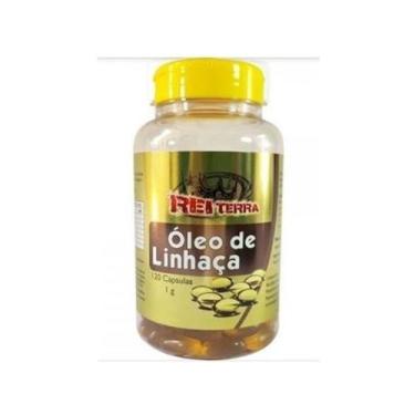Imagem de 2 Oleo Puro De Linhaca 120 Capsulas 1000mg - Rei terra, sem