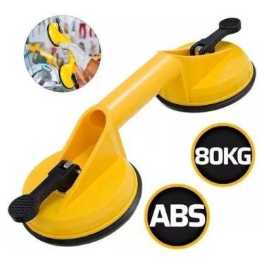 Imagem de Ventosa Dupla Em Abs Cerâmica Porcelanato 80kg - Titanium