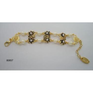 Imagem de Cód. 80.657 - pulseira jardim de paris - Durvalina Acessórios