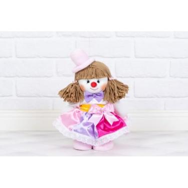 Imagem de PELUCIA AMORE 25 CM PALHACINHO PARA DECORAÇÃO (Palhacinha cetim colorido)